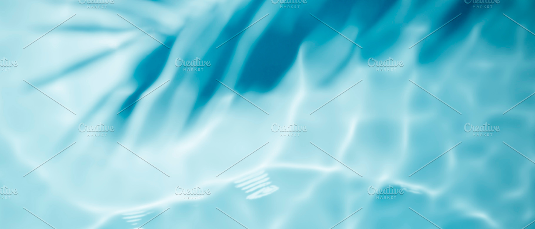 Pool water coconut palm shadow, an Abstract Photo by hitdelight