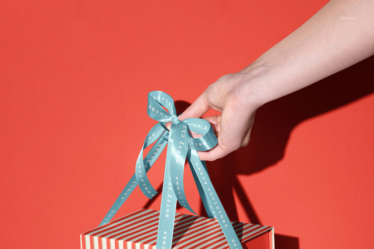 Christmas Decor & Wrapping Mockup, a Packaging Mockup by creatsy5 (Photo 8 of 35)