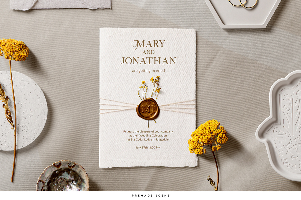 NEW Wedding Moodboard Scene Creator, a Product Mockup by Ruby&Heart Collective (Photo 6 of 18)