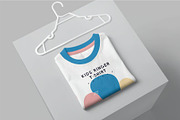 Kids Ringer Tshirt Mockups, a Shirt Mockup by megostudi0 (Thumbnail 2 of 7)