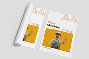Modern A4 Flyer Poster Mockup, a Product Mockup by graphypix (Thumbnail 1 of 4)