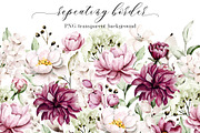 Peonies watercolor set., an Illustration by Larisa Maslova (Thumbnail 6 of 14)