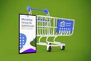Pixel 6 Shopping Mockup, an Android Mockup by Qaleb Studio (Thumbnail 7 of 13)