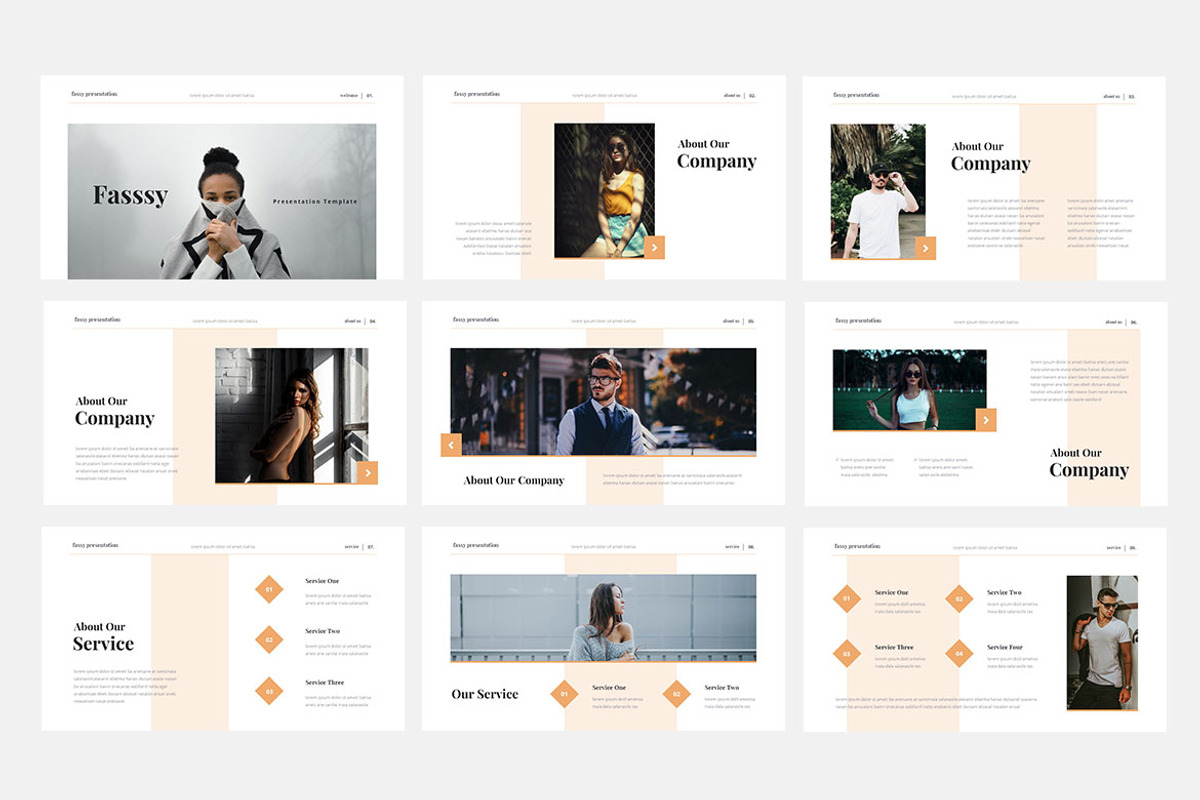 Fassy - Lookbook Powerpoint Template, a Presentation Template by naulicreative (Photo 2 of 4)