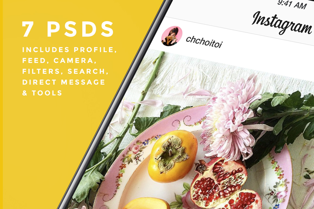 NEW Instagram UI Kit, an UI Kit Template by Tony Craig (Photo 2 of 4)