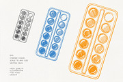 Back to School Supplies Vector, an Education Illustration by YarovaArt (Thumbnail 5 of 15)