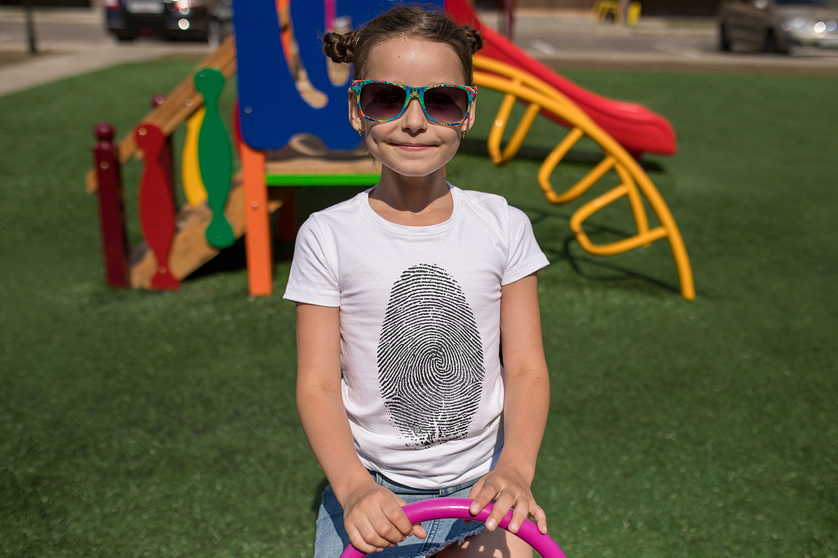 100 Kid's T-Shirt Mock-Up 2018 #22, a Shirt Mockup by Freeman Studio (Photo 50 of 107)