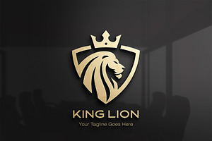 Royal Lion Logo Design, a Branding & Logo Template by YUDesignStore