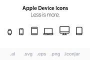 Apple Device Icons, an Icon by Sarunw (Thumbnail 1 of 3)
