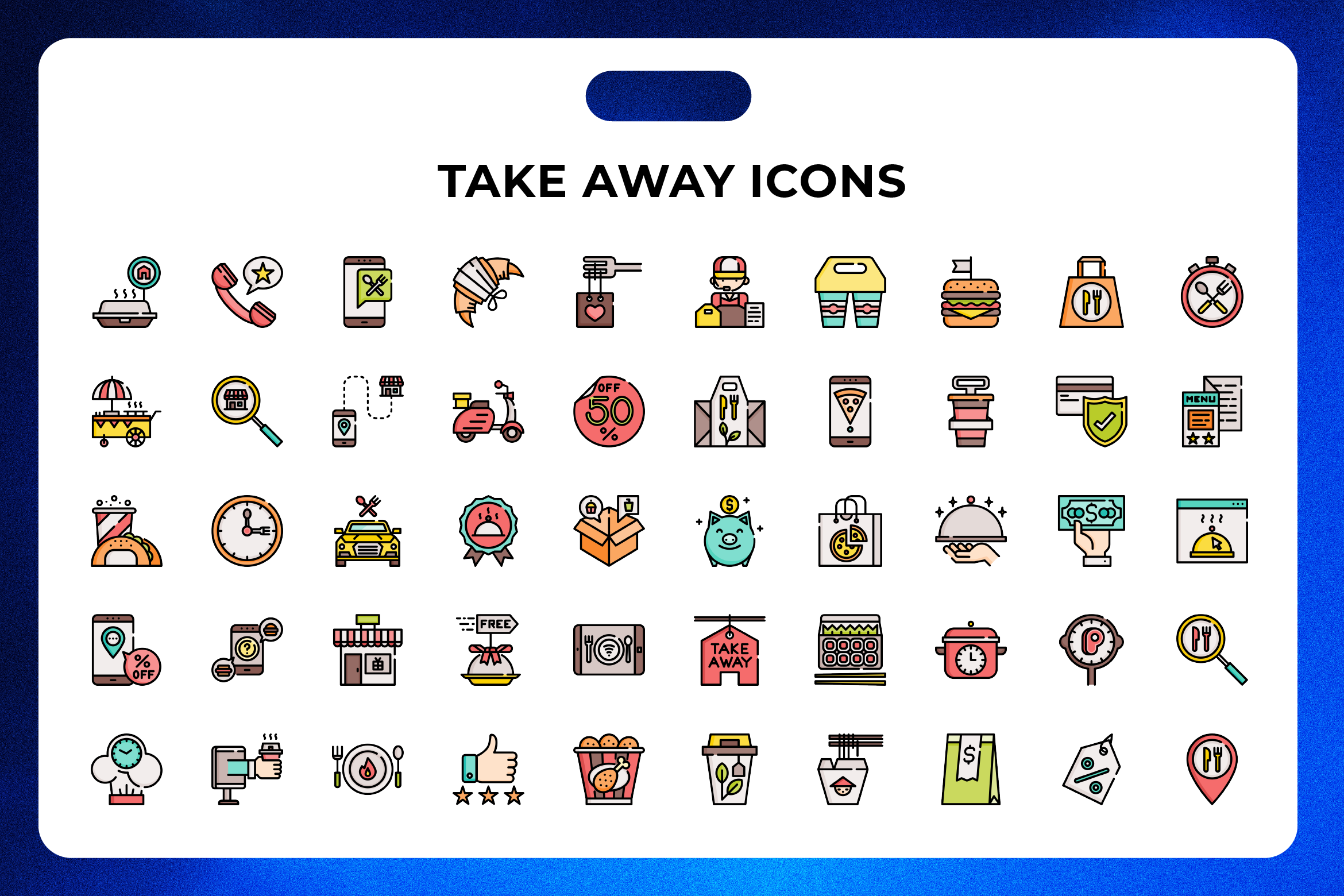 Take Away Icons, an Icon by Wencory
