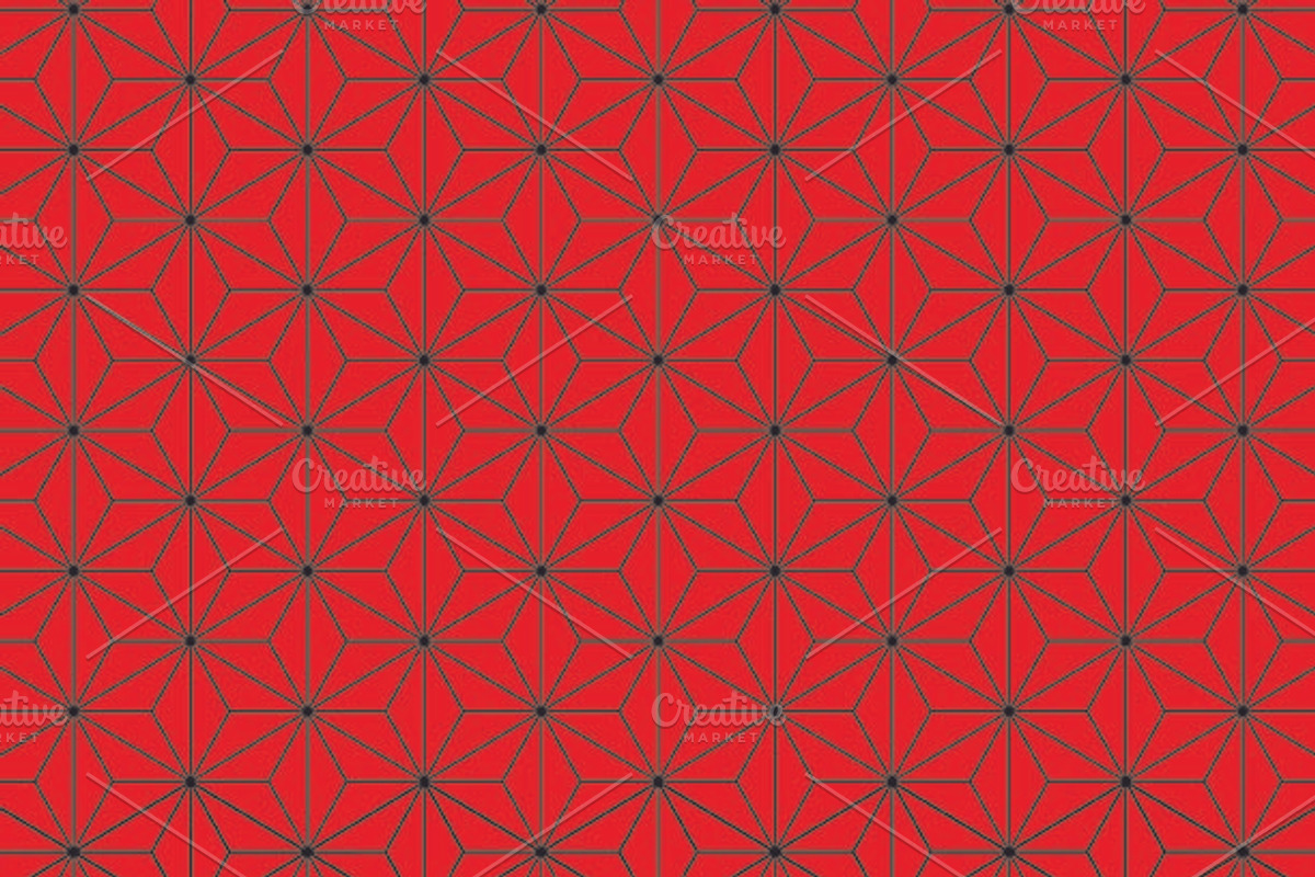 10 Japanese Background Patterns Pack preview 3