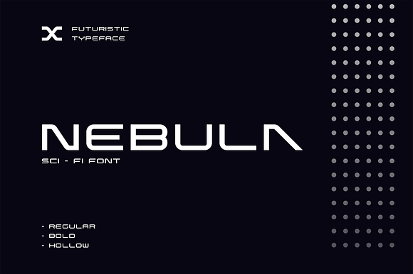 Nebula Font preview 8
