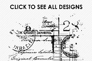 Grungy Collage 2 Brushes for PS/PRO, a Brush Add-On by Polka Dot Pixels (Thumbnail 2 of 4)