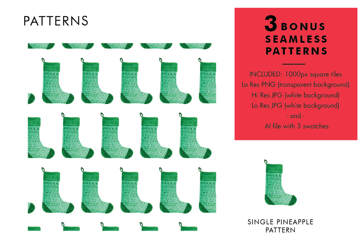 Christmas Stockings, a Graphic by Erika Firm (Photo 2 of 3)