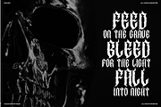 Exilium | Black Metal Font, a Blackletter Font by Denustudios (Thumbnail 6 of 12)