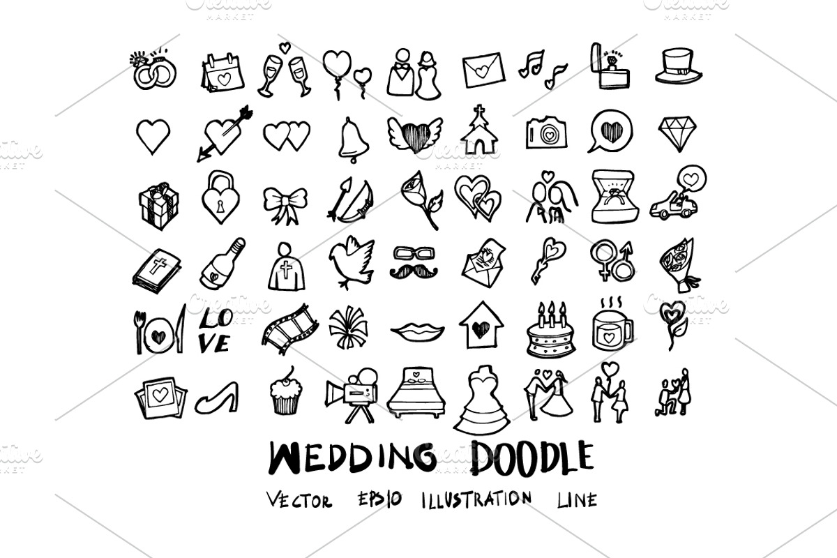 4700 Hand Drawn doodle Icons, an Outline Icon by TKDoodle (Photo 9 of 64)