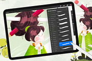 Illustration Brushes: Procreate, a Brush Add-On by Leonard Posavec (Thumbnail 4 of 6)