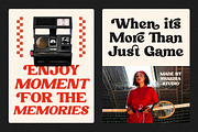 Besgum - Bold Retro Serif Font, a Serif Font by Shakira Studio (Thumbnail 2 of 10)