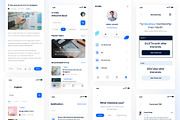 News Blue UI Kit, a Templates & Theme by Kawalan Studio (Thumbnail 3 of 6)
