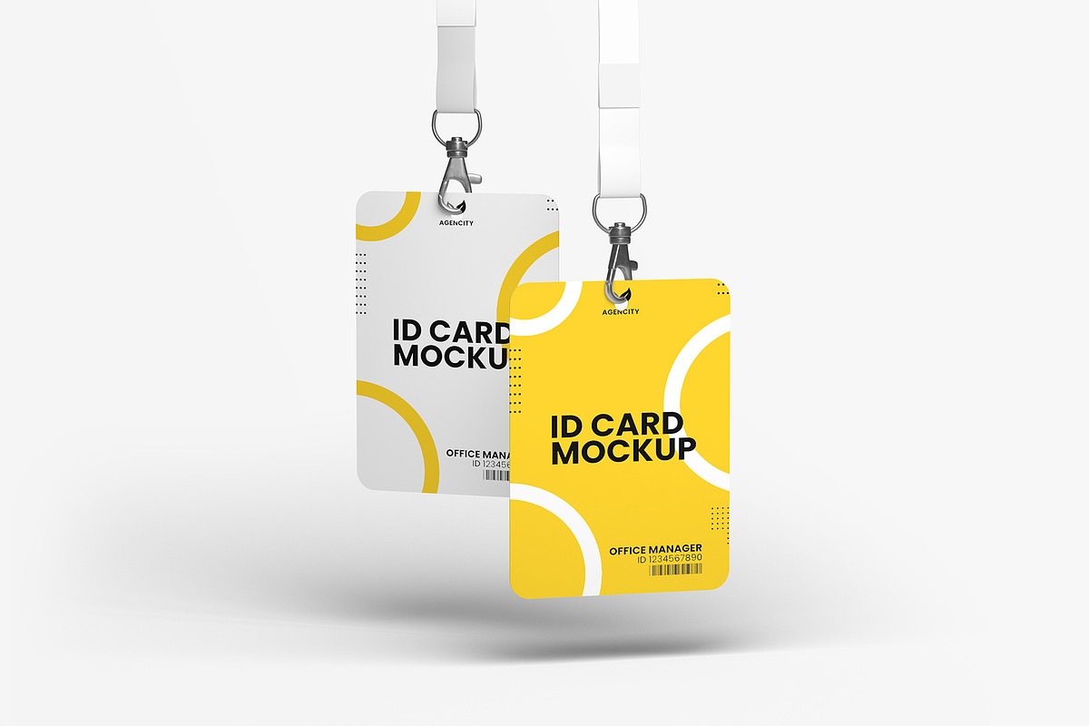 ID Card Mockup, a Product Mockup by FathirMarz (Photo 6 of 10)