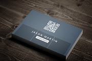 Clean Minimal Dotted Business Card, a Business Card Template by bouncy (Thumbnail 3 of 4)