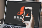 Letter P or PJ minimal logo design, a Branding & Logo Template by Amadul11 (Thumbnail 5 of 5)