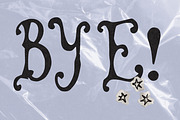 Bubbledumb Bubbly Display Font, a Handwritten Font by The October Creative (Thumbnail 8 of 8)