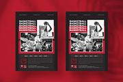 Basketball Matchday Flyer Template, a Flyer Template by Tanmoy Topu (Thumbnail 2 of 6)