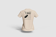 Women T-Shirt Mockup, a Shirt Mockup by Pixie Creative (Thumbnail 3 of 4)
