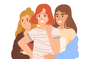Best friends girls, a Person Illustration by Good Studio (Thumbnail 2 of 3)