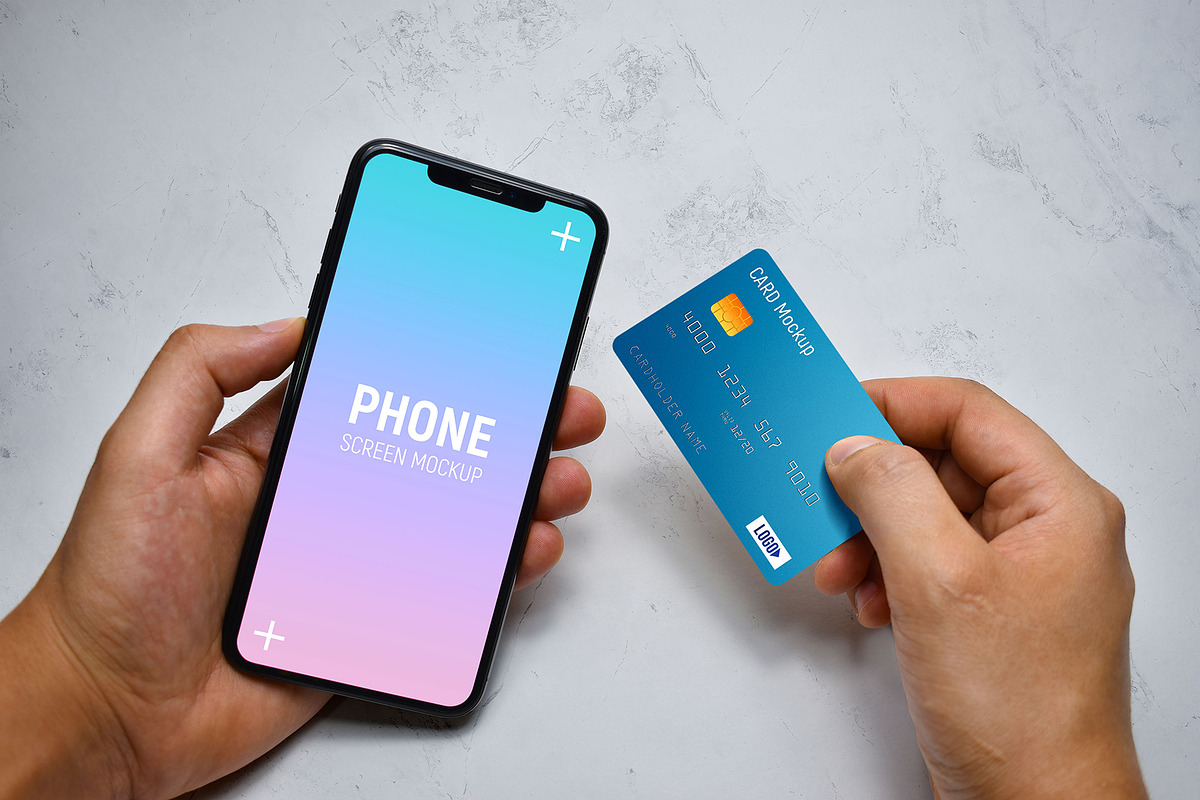 Smartphone Mockups, an iPhone Mockup by MahmoudWally (Photo 5 of 5)