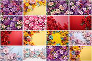 Flowers Background, a Background Graphic by Forhadx5 (Thumbnail 4 of 4)