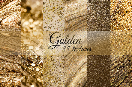 Golden glitter texture backgrounds