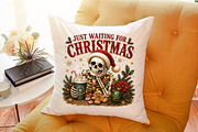 Funny Skeleton Christmas Png, a Seasonal Illustration by Sublimation Artist (Thumbnail 9 of 9)