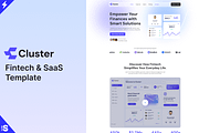 Cluster – Figma Template for SaaS, an UI Kit Template by Flow Samurai Templates (Thumbnail 2 of 5)