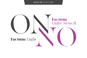 Factum font family, a Serif Font by Fontop (Thumbnail 11 of 12)