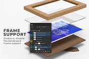 Photo Frame Mockup Exploded View, an Advertising Mockup by Mockups by Carlos Viloria (Thumbnail 6 of 6)