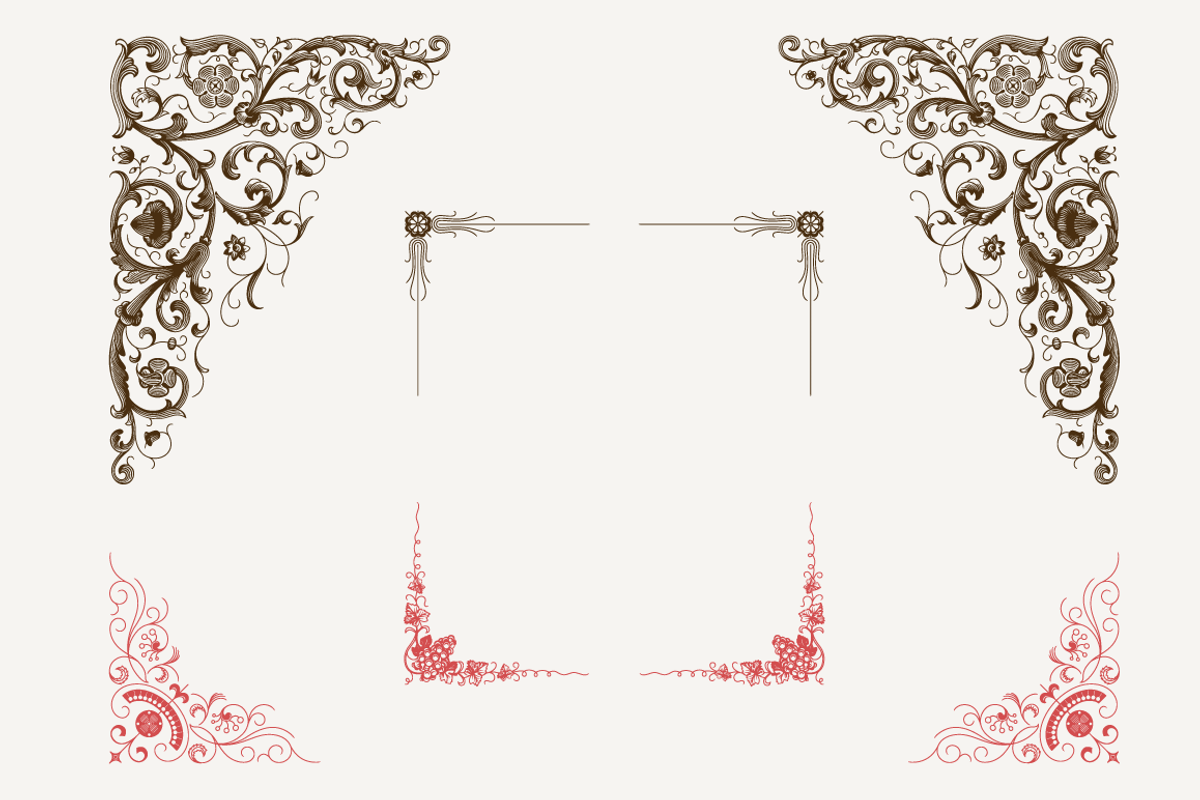 Decorative Corners N°5, an Illustration by Webalys (Photo 1 of 4)