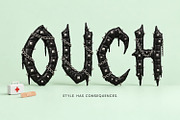 Gothic Punk Font, a Blackletter Font by Handmadefont (Thumbnail 8 of 15)