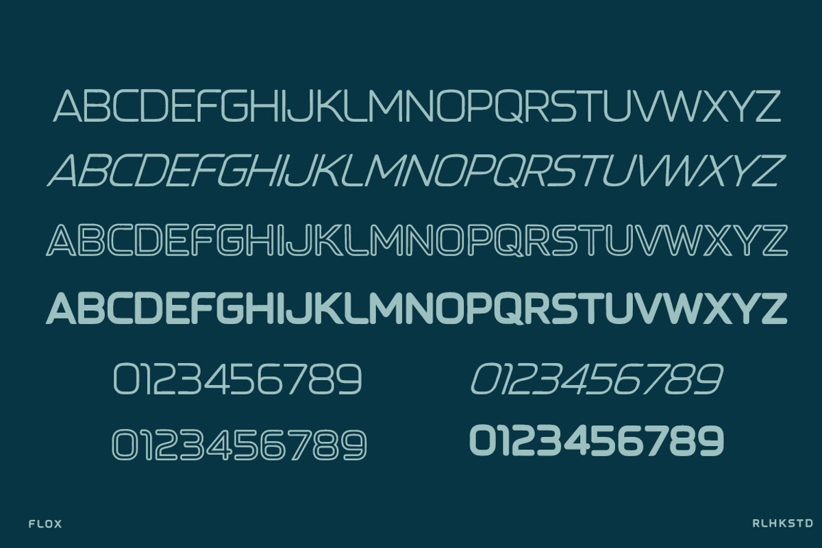 Flox, a Sans Serif Font by rulihoki studio (Photo 3 of 4)