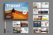 Travel Magazine Template Landscape, a Magazine Template by E-Type (Thumbnail 1 of 7)