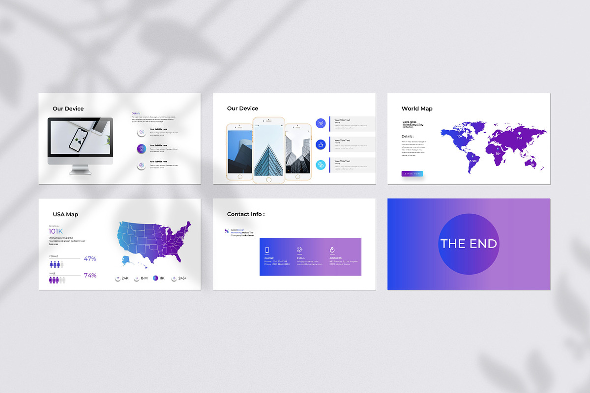 Business Project Presentation Templa, a Presentation Template by Slide-Agency (Photo 12 of 12)