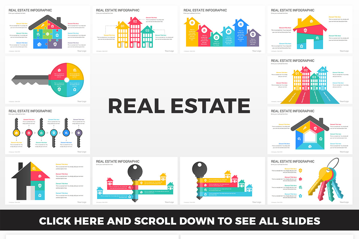2700 Infographics Templates, a Presentation Template by SlideOne (Photo 24 of 35)