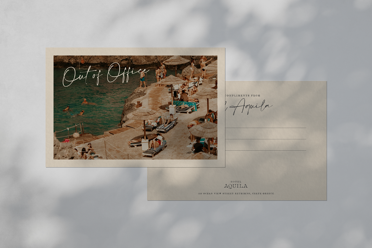 The Simple Card Mockup, a Stationery Template by makeitnicemockups (Photo 1 of 7)