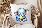 Sleeping Baby Animal Clipart, an Illustration by Pixels.Craft (Thumbnail 7 of 7)