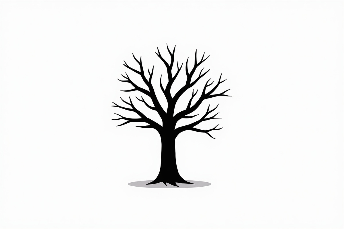 Black Tree Silhouette Bundle, an Illustration by BIPLOB EXPERT (Photo 18 of 21)