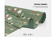 First Christmas seamless pattern, a Pattern Graphic by Milatoo (Thumbnail 2 of 6)