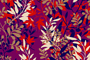 Herbalism - purple, a Pattern Graphic by celandine (Thumbnail 1 of 2)