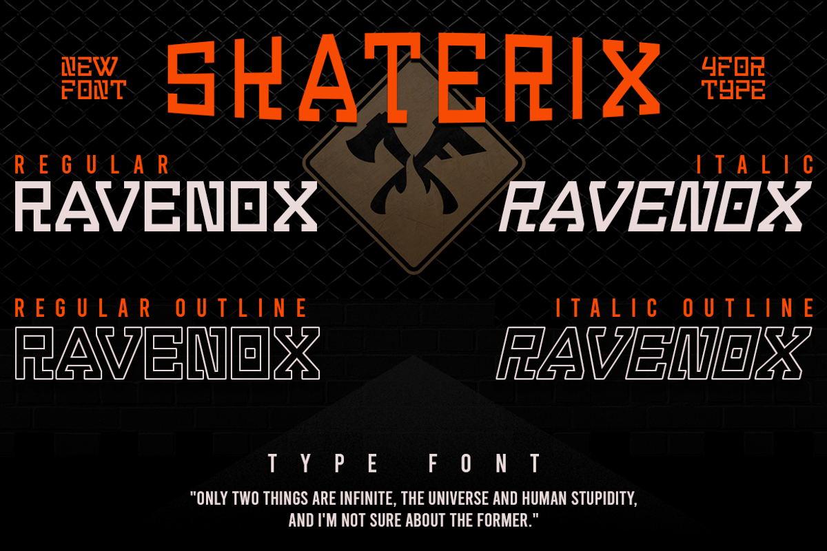 Skaterix - Sport Typeface, a Sans Serif Font by Meizzaluna Design (Photo 6 of 10)