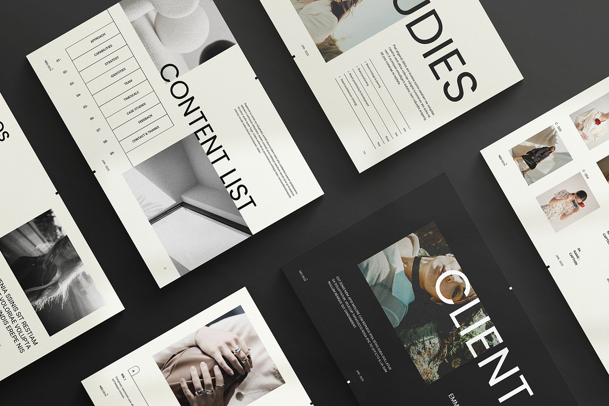 Pitch Deck Template CANVA, a Magazine Template by TemplatesForest (Photo 3 of 5)